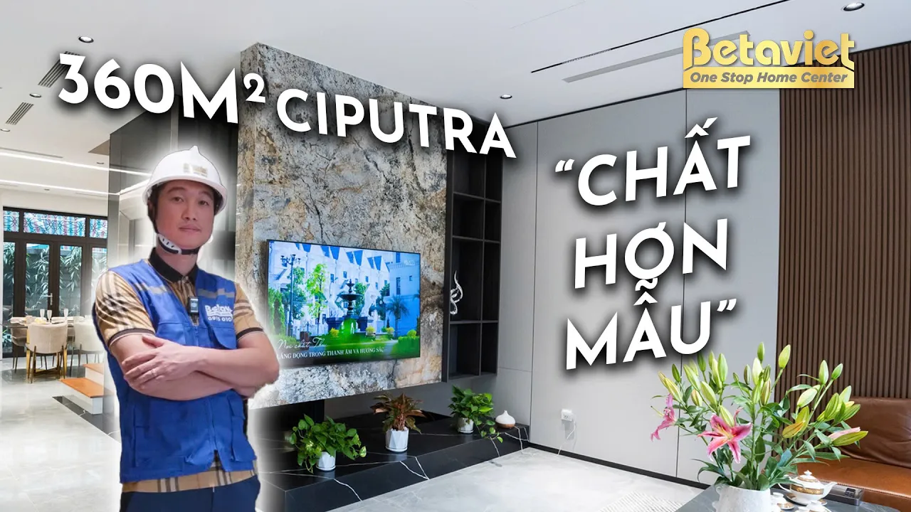 Biệt thự KĐT Kita Ciputra lột xác ngoạn mục thế nào sau thi công?