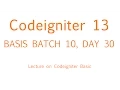 Codeigniter Bangla tutorial Part 13