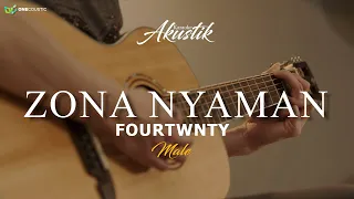 Download FOURTWNTY - ZONA NYAMAN #Filosofikopi2  ( KARAOKE AKUSTIK ) (LIVE VERSION) MP3