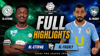 Full Highlights | Al-Ettifaq vs Al-Faisaly | Saudi Pro League 2026 | tapmad | SPL33
