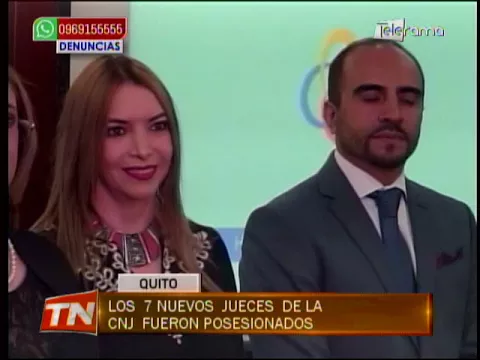 Los 7 nuevos jueces de la CNJ fueron posesionados