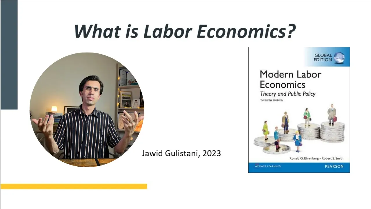 01. Labor Economics: Definition and Basic Concept