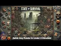 Easy Puzzle Trick - Solve Any Puzzle in Under 2 Minutes in State of Survival