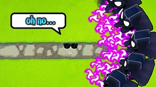 How Many Tier 5 s Does it Take to POP the TEST BLOON Bloons TD 6