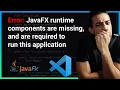 Como corrigir o bug do JavaFX no VSCode e OpenJDK
