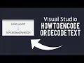 How To Text In VB NET