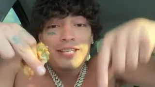 YOUNG MIKE. Eating whataburger MUKBANG