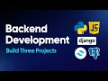 Full Backend Development For Beginners - Project Based Course 10 Hours