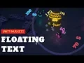 How to do a Floating Popup Text with Unity