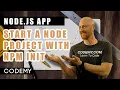 Create A Node Project with NPM Init