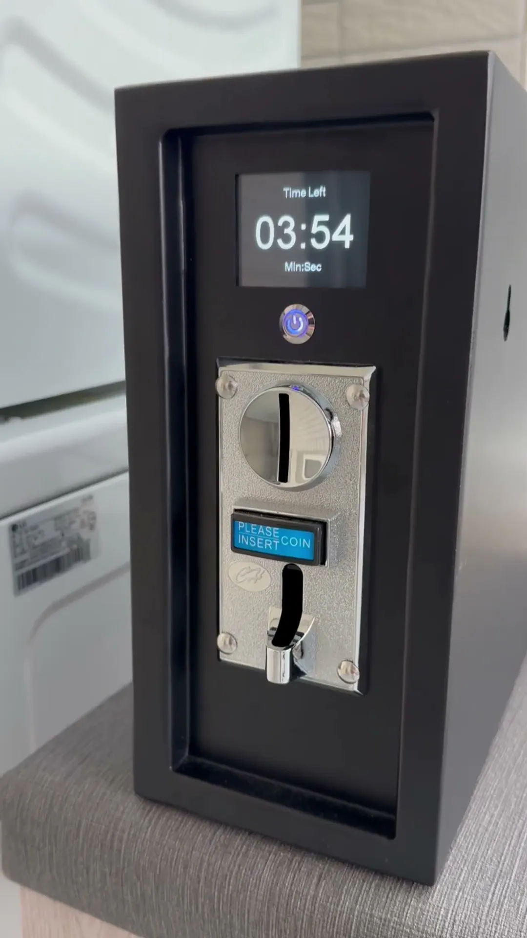 Coin-operated mode on any standard washer