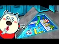 Download Lagu Familia Wolfoo Español |WOLFOO CONSTRUYÓ UNA SALA DE PISCINA SECRETA EN LA ESCUELA!-Dibujos Animados