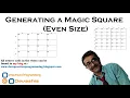 Magic Square Even sized