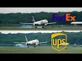 Download Lagu Which cargo airline lands the 757F better? UPS and Fedex 757-200F arrivals into albany