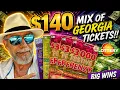 140 mix of Georgia tickets