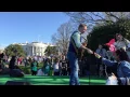 Brady Rymer and Claudia Perform "Jump Up (It's a Good Day)" at the White House Easter Egg Roll 2015