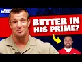 Rob Gronkowski on Travis Kelce vs Gronk Hall of Fame Patriots Future Life After NFL