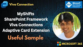 Build a Custom MyShifts ACE with SPFx Microsoft Graph Viva Connections Demo