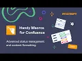 Handy Macros for Confluence Server and Data Center