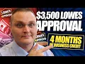 Lowe s Business Credit Net 55 Account - NO PG