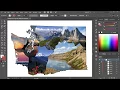 How to Fill One Shape with Several Photos in Adobe Illustrator