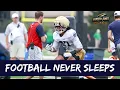 Notre Dame Football Training Camp Injuries Breakouts Position Battles Football Never Sleeps
