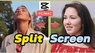 How to Create Split Screen CapCut PC and Mac Add two side by side CapCut PC CapCut Edit