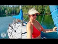 Navigating Tidal Rapids of BC s Inside Passage on a Sailboat A J Sailing S2Ep 10