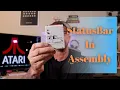 How to create a Status Bar in Assembly language using Atari with editor assembler