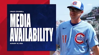 CRAIG COUNSELL Cubs 150th Anniversary Celebration Cubs Locker Room Sound 2026