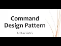 Using the Command design pattern in a Spring Boot application