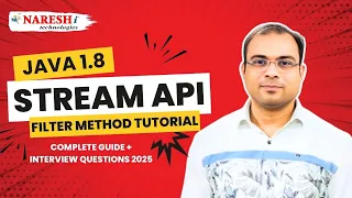 Java Stream API Filter Method Tutorial Complete Guide Interview Questions 2025 Naresh IT