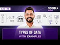 Types of Data Real life example Data Warehouse