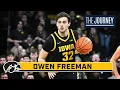 Spotlighting Owen Freeman Iowa Basketball The Journey