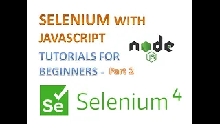 Selenium Tutorial For Beginners using Javascript Find Element Click Send Keys NodeJS