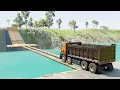 Lagu Mobil vs Log Bridge #15 - BeamNG Drive
