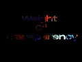 Weight Of Transparency