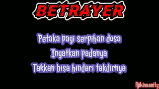 Download BETRAYER- Petaka Pagi Lirik MP3