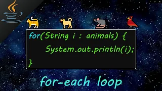 java for-each loop