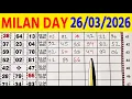 MILAN DAY 2026 FIX OTC Milan day matka Milan day Today Milan day Open Milan day Game