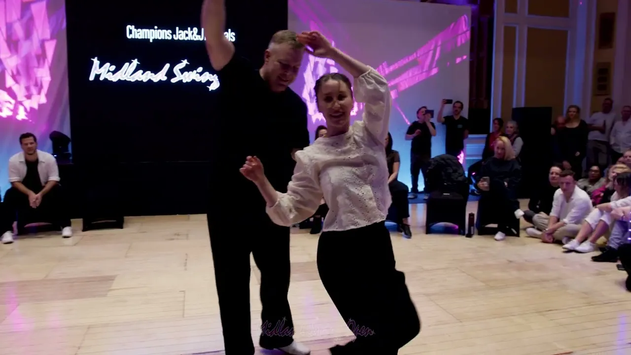 Kyle Redd & Victoria Henk - 1st place Champions Jack&Jill Finals - Midland Swing Open 2024