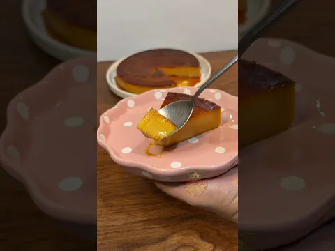 Easy Cheese cake flan #cooking #food #easyrecipe #dessert #cheesecake #shorts
