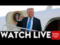 WATCH LIVE President Donald Trump Departs New Jersey To Return To Washington D C