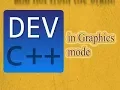 How to configure Dev C in graphics mode
