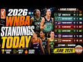 2026 WNBA STANDINGS TODAY Latest Rankings Playoff Race