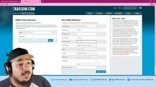 Creating a Student Tabroom com Account