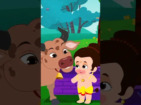 Meri Gaiyya Gujarati Kids Song, મારી ગાય #shorts #gujaratipoems #kidssongs #rhymes #cow #shortvideo