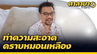 ทำความสะอาดคราบหมอนเหลือง | ศาลายาการช่าง