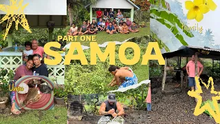 SAMOA Part One Travel Family Cooking with Papa