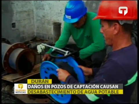 Daños en pozos de captación causan desabastecimiento de agua potable
